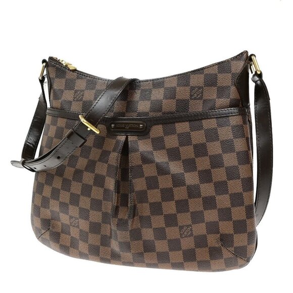 LOUIS VUITTON Bloomsbury PM Shoulder Bag Damier Leather Brown - Picture 1 of 16